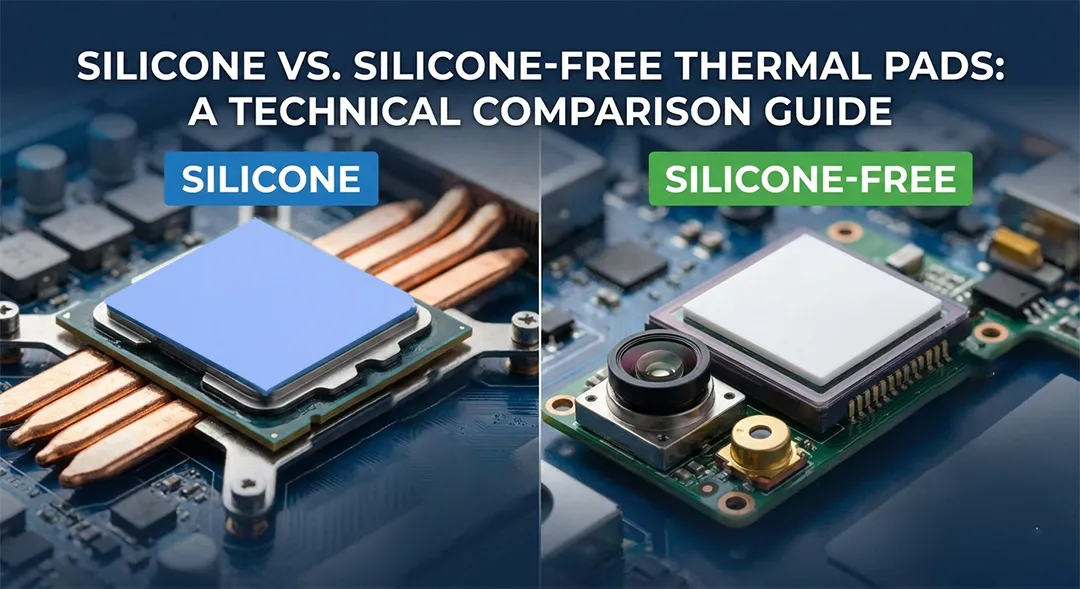 silicone thermal pads vs silicone-free thermal pads